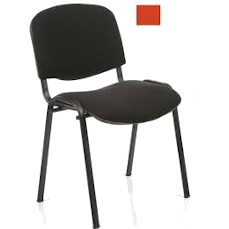 Стілець офісний офісний NOWY STYL (ISO-17 BLACK V-27) екошкіра, 500мм